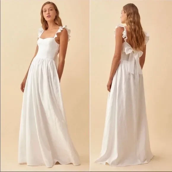 chinese dress ladies Antique French Linen Dress